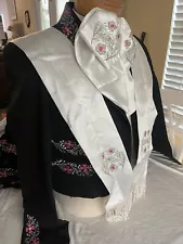 Traje de Charro Mariachi Suit Jacket and Dress for Women Colombia