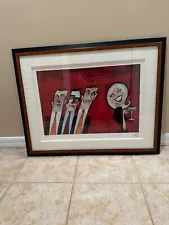 Todd White Giclee Signed and Framed "Drink of her Choice"