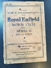 1965 Edition, Book of ROYAL ENFIELD, Model 1946 - 62 Maintenance Book, HAYCRAFT