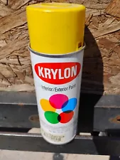 Vintage Krylon 1813 Safety Yellow Daisy Yellow Spray Paint Can Vintage Paint