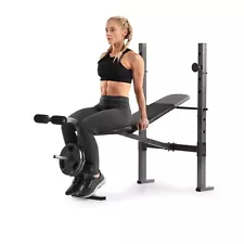 Weider XR 6.1 Multi-Positon Bench & Rack Combo 410 lb. Weight Limit