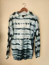 DOPE "Faded" Tie Dye Men's Hoodie Size Large New With Tags And Zippered Pockets