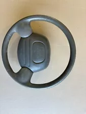 1999-2004 CHEVY GEO TRACKER STEERING WHEEL GRAY NICE SHAPE!