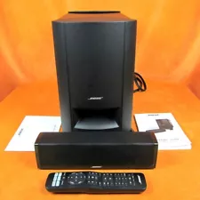 Bose CineMate 15 Digital Home Theater System With Remote & Cords TESTED