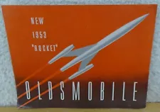 1953 Oldsmobile Vintage Car 88, Super 88, 98 Original Sales Brochure