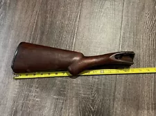 Crescent SxS 16 Ga Double barrel American Gun Co buttstock wood