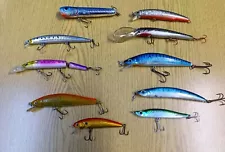 Bass lures, Pike, Salmon, Pollock, sea fishing lures