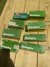 Vintage Remington Empty Ammo Boxes 357 Magnum 38 S&W 222 44 Lot