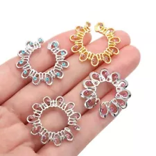 1Pair Nipple Rings Adjustable Screw Non-Piercing Fake Piercing Sale Jewelry Nice