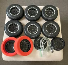 Tire/Wheel Lot For 1/5 Scale RC Short Course 24MM HEX NOS AS IS