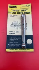 Stanley 3400 "Yankee" Offset Ratchet Screw Driver IN STOCK VINTAGE