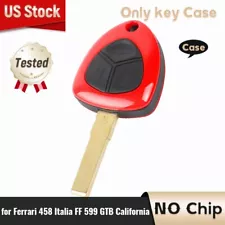 for Ferrari 458 Italia FF 599 GTB California 2010-2014 Remote Key Shell Case Fob (For: Ferrari FF)