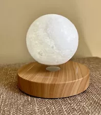 Levitating Moon Lamp Floating Magnetic Light Spinning 2 Colors STEM Home/School