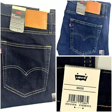 Levis 514 Mens Staright Fit Stretch Denim Jeans Zip FLy