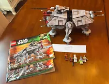 LEGO Star Wars: AT-TE (75019) 100% complete w/ minifigs and manual