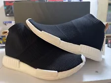 Adidas NMD CS1 PK Primeknit Black White Size 10 AQ0948