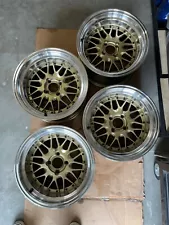 ON SALE 4 ROTA WHEEL KENSEI 15x8 4X100 0 67.1 R GOLD