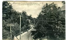 UK Epworth Heights T. U. Cottage Dummy Ludington 1912 cover Port Huron postcard