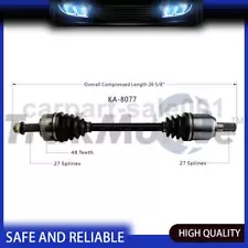 For 2011 2012 2013 Kia Sportage 2.4L TrakMotive CV Axle Shaft Front Left (For: 2011 Kia Sportage)