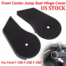 For Ford F-150 F-250 F-350 Front Center Jump Seat Hinge Cover Kit Truck 92-96 US