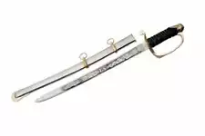 United States Army Civil War Artillery Officer Short Sword & Scabbard Replica