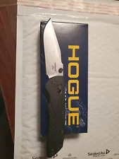 Hogue Deka ABLE Lock Folding Knife Black G10 Handle Plain 20CV Blade 24279
