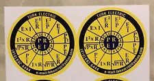 2X Ohm's Law Stickers For Use With NEC Code Book***