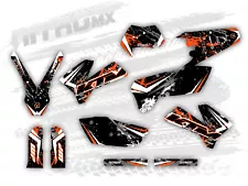 NitroMX Graphic Kit for KTM EXC EXC-F 125 250 300 450 525 2005 2006 2007 Enduro