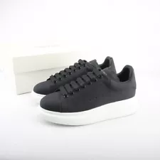 Alexander McQueen Oversized Classic Black(Black Tail) Men's Shoes