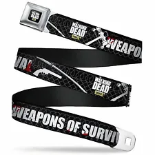 The Walking Dead Weapons of Survival Seatbelt Belt