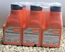 STIHL High Performance Oil 50:1 2-cycle 2.6 oz Per 1 Gal Mix 2.6 oz 6 Pack