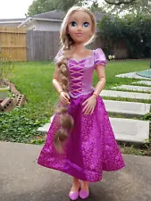 Disney Princess Rapunzel Playdate Doll 32" My Life Size Doll-Great Condition!