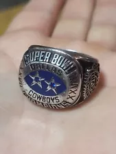 Sterling Dallas Cowboys Super Bowl Champions XXVIIII Balfour Ring-Rare 1124/5000