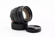 Leica M 50mm f1.4 Summilux Lens Black (E43, v.II) *Read #250