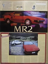 1985 Toyota MR2 Ad; Road Test