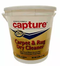 Capture Carpet Rug Dry Cleaner Pail With Resealable Lid 2.4lbs Slightly Used