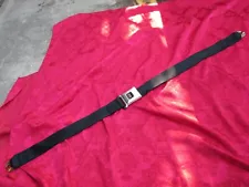 1967 1968 1969 Camaro Firebird Deluxe Black Seat Belt