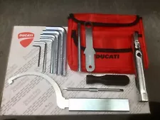 Ducati Tool Kit Complete + Tool Bag 748 916 996 BRAND NEW Genuine Ducati Parts.