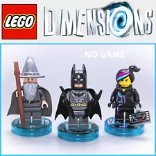 2015 LEGO Dimensions Starter Pack BATMAN / WYLDSTYLE / GANDALF Minifigure w' Tag