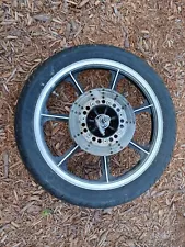 Kawasaki KZ750H KZ 750 LTD Front Rim / Wheel Assembly 1980