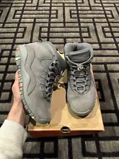 Size 8 Air Jordan 10 Retro ‘18 Cool Grey Athletic Men Shoe Fast Ship! 310805-022