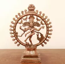 Nataraja Statue Dancing Shiva Sculpture Hindu God Gift Idol Home Decor Figurine