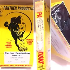 HAPKIDO BY FARIBORZ AZHAKH CANE PANTHER PRODUCTIONS MARTIAL ARTS VHS TAPE SEALED