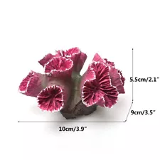 Artificial Resin Coral Plant Reef Aquarium Landscaping Fish Tank Ornament Decor