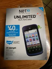 ZTE Midnight Z768G Net 10 Smartphone