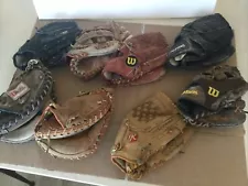 Baseball Gloves. All For Left Handed. 8 Gloves In This Group.