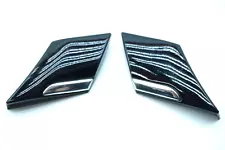 2000-2006 MERCEDES S500 W220 REAR LEFT & RIGHT SIDE FENDER MOLDING TRIM SET OEM (For: 2001 Mercedes-Benz S500)