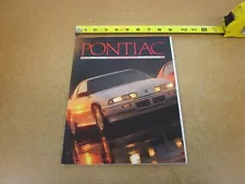 1989 Pontiac FL Firebird Grand Prix Bonneville sales brochure BIG 86 pg ORIGINAL