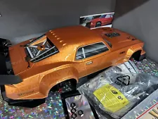 ARRMA 1/7 FELONY 6S BLX Street Bash Muscle Car Roller Chassis Orange ARA7617V2T2