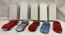 Lot of 5 Corvette Promo Car Models 1970 LT-1 1978 1979 1987 1985 Promos